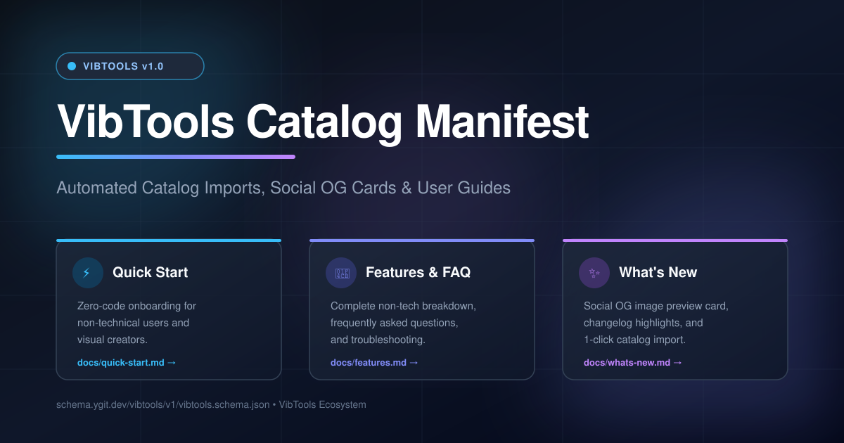 VibTools OpenGraph Social Preview Card